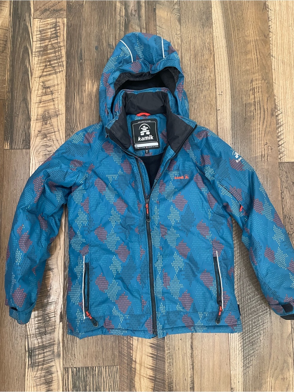 Kamik winter snow coat boy 12